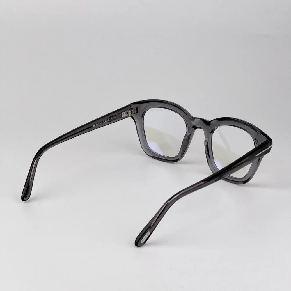 Tom Ford FT5961-B Eyeglasses – Grey Square Frame | Unisex Model FT5961-B 020